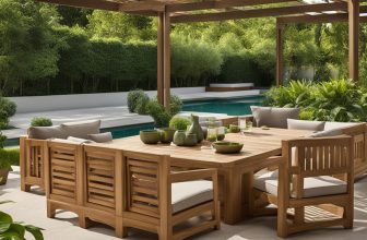 Holzgartenmöbel aus ökologischen Holzquellen