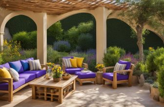 Holzmöbel im mediterranen Stil für den Garten