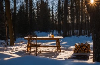 Holzmöbel vor Frost schützen