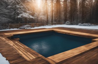 Holzpool-Einwinterung: Vorbereitung auf die kalte Jahreszeit