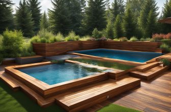 Holzpool-Tiefen: Optionen für verschiedene Schwimmniveaus