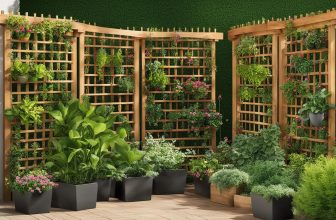 Holzrankgitter: Kletterhilfen für Pflanzen