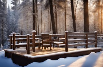 Holzschutzmittel für den Winter