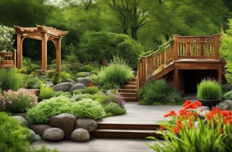 Holzveredelung und künstlerische Freiheit in der Gartengestaltung