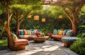 Individualisierung von Holzmöbeln im Garten