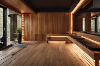 Innensaunen und Fitnessraum: Kombination von Sport und Wellness