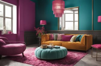 Kontrastreiche Dekor-Sockelleisten: Akzentuierung von Farben