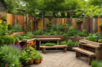 Kreative Nutzung von Altholz im Garten