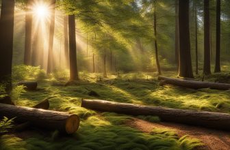 Künstlerische Gestaltung von Holz im Freien