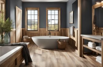 Laminat Landhausdiele in Badezimmern: Natürliche Schönheit