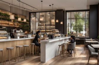 Laminatböden in Restaurants und Cafés