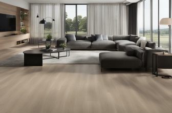 Laminatböden in minimalistischen Interieurs