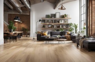 Laminatböden in modernen Lofts