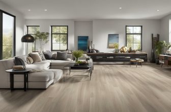 Laminatböden in offenen Grundrissen