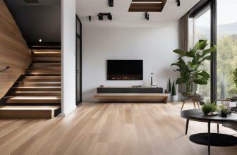 Laminatböden und Treppenverkleidung