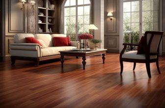 Mahagoni-Massivholzdielen geölt: Luxuriöse Eleganz und Glanz