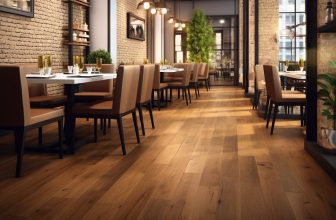Massivholzdielen in Restaurants und Cafés: Atmosphäre schaffen