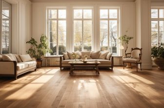 Massivholzdielen in alten Villen: Zeitlose Schönheit