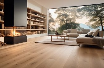 Massivholzdielen naturbelassen und Fußbodenheizung: Komfort und Effizienz