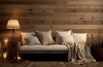 Massivholzdielen und Wandgestaltung: Perfekte Kombination