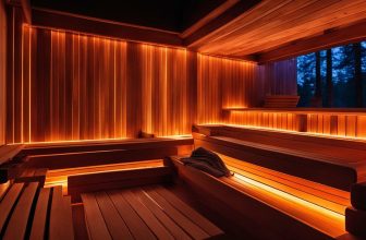 Massivholzsaunen und chromatische Therapie: Farblichttherapie