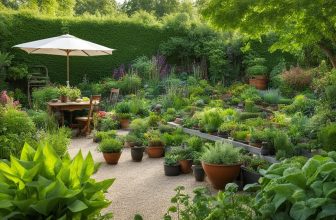 Maximale Nutzung von Platz in kleinen Gärten