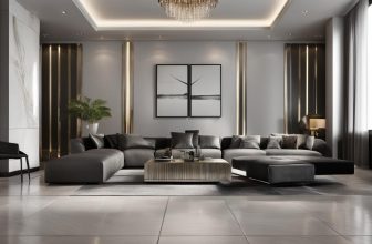 Metallische Dekor-Sockelleisten: Moderner Chic und Glanz