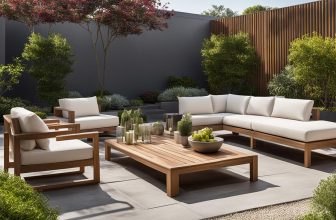 Moderne Trends bei Holzgartenmöbeln