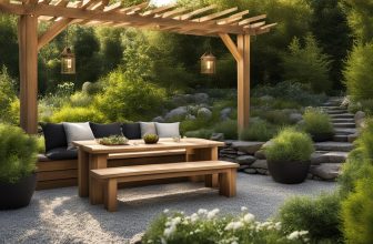 Natürliches Licht und skandinavischer Stil im Garten