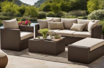 Outdoor-Kissen für Holzgartenmöbel