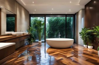 Parkett in Badezimmern: Natürliche Schönheit