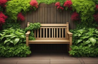 Pflanzmöglichkeiten in Gartenmöbeln aus Holz