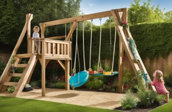 Platzsparende Schaukeln: Ideal für kleine Gärten