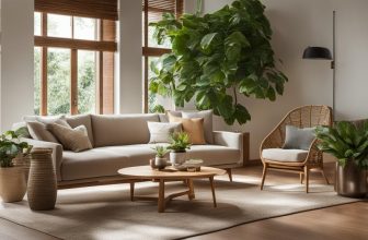 Praktische Kombination von Möbeln und Pflanzen