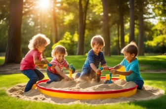 Runde Sandkästen: Kreatives Spielen ohne Ecken