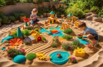 Sandkästen mit Sandmühlen: Kreative Gestaltungsideen
