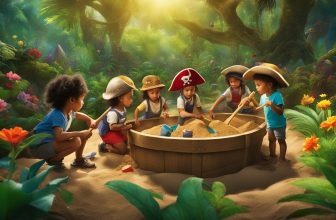 Sandkästen mit Schatzsuche: Spannende Abenteuer