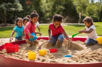 Sandkästen mit Wasserfunktion: Wasserspiele im Sand