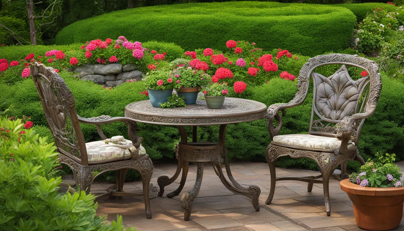 Schutz und Pflege von Gartenmöbeln