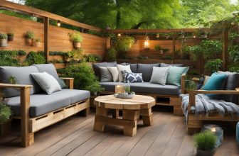 Selbstgemachte Gartenmöbelideen