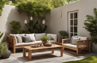 Skandinavischer Einrichtungsstil im Freien