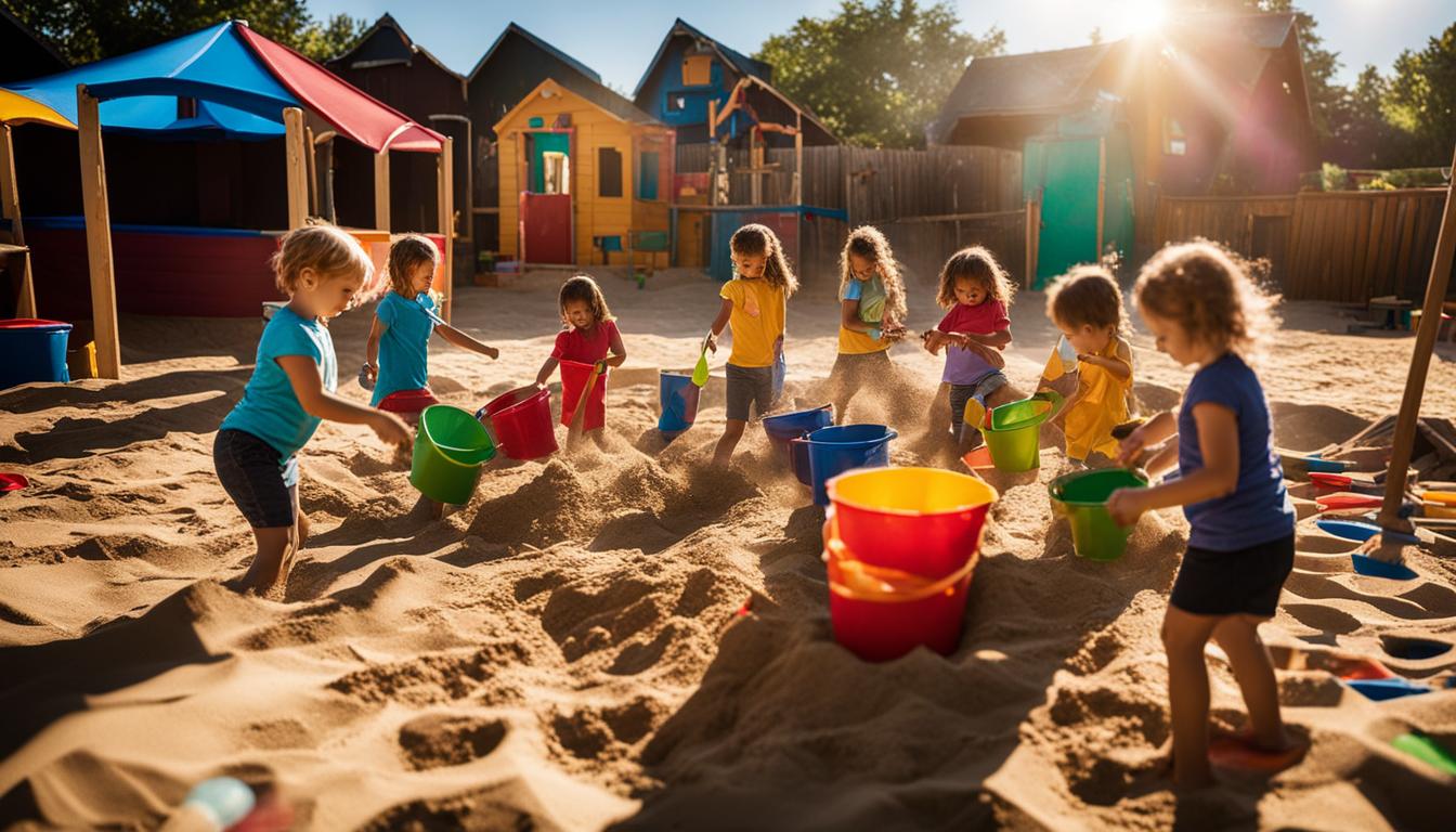 Spielhäuser mit Sandkasten: Kreatives Spielen mit Sand