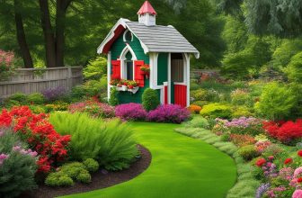 Spielhäuser und Gartenpflege: Pflege der umgebenden Flora