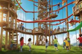 Spieltürme mit Hängebrücken: Abenteuerliche Verbindungen