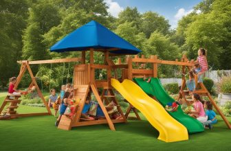 Spieltürme mit Picknicktischen: Essen und Spielen im Freien