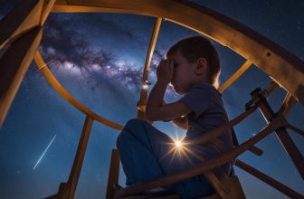 Spieltürme mit Teleskop: Sternenhimmel beobachten