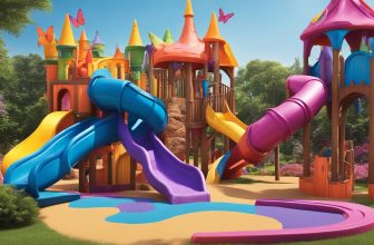 Spieltürme und Farbgestaltung: Bunte Spieloasen im Garten