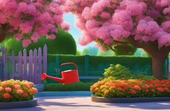 Spieltürme und Gartenpflege: Pflege der umgebenden Flora