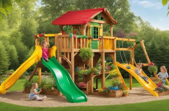 Stelzenhaus mit Rutsche: Action und Abenteuer im Garten