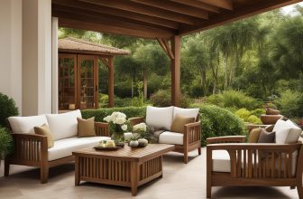 Stilvolle Holzgartenmöbel